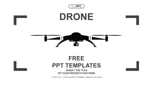 Drone-icon-in-black-flat-style-PowerPoint-Templates-1